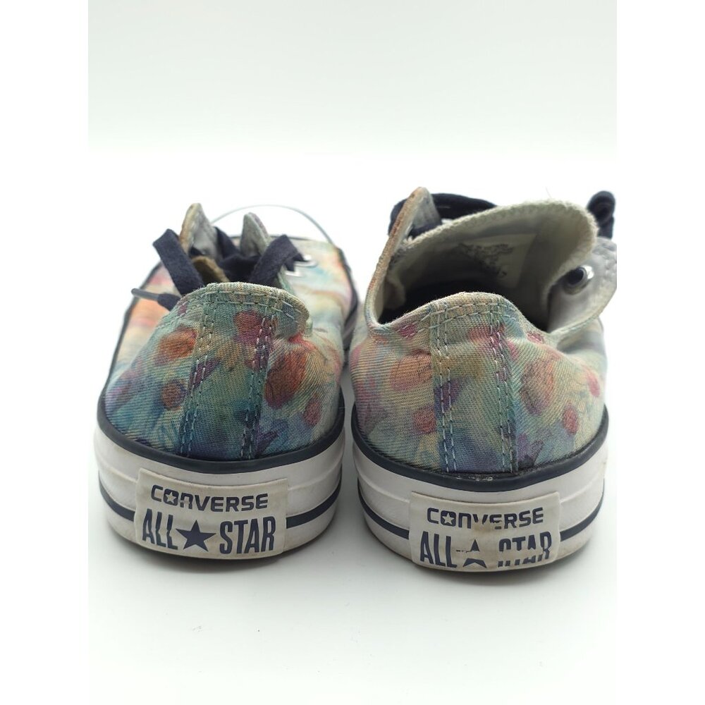 Converse All Star Women's Tye-Dye Floral Low Top Sneakers Size 7 US - Picture 3 of 15